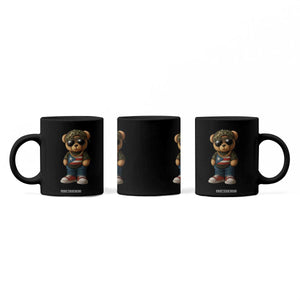Camo Teddy Bear Puerto Rico Flag Coffee Mug Camouflage Rican Boricua TS10 Print Your Wear