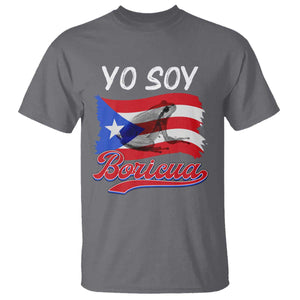 Puerto Rico Boricua T Shirt Vintage Coqui Puerto Rican Flag Pride Yo Soy Boricua TS10 Charcoal Print Your Wear