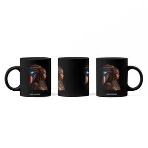 Puerto Rico Taino Warrior Woman Coffee Mug Boricua Pride TS10 Print Your Wear