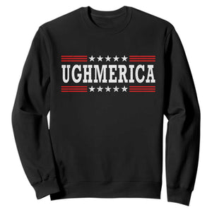 Ughmerica Anti 4th of July Sweatshirt TS10 Black Print Your Wear