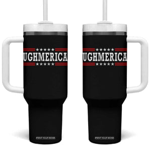 Ughmerica Anti 4th of July Tumbler With Handle TS10 One Size: 40 oz Black Print Your Wear