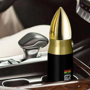 Distressed Ghana Flag Bullet Tumbler Vintage Ghanese Flag Africa Ghanaian Heritage