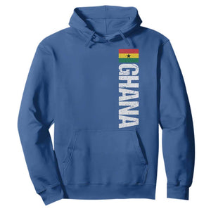 Distressed Ghana Flag Hoodie Vintage Ghanese Flag Africa Ghanaian Heritage