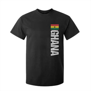 Distressed Ghana Flag T Shirt For Kid Vintage Ghanese Flag Africa Ghanaian Heritage