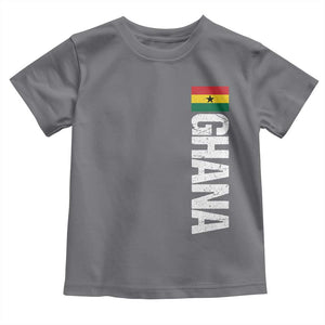 Distressed Ghana Flag Toddler T Shirt Vintage Ghanese Flag Africa Ghanaian Heritage