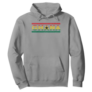 Retro Ghana Flag Hoodie Vintage Ghanaian Pride Ghanese Roots Heritage Graphic