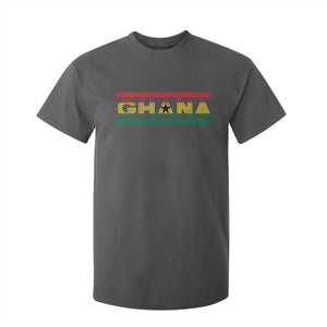 Retro Ghana Flag T Shirt For Kid Vintage Ghanaian Pride Ghanese Roots Heritage Graphic
