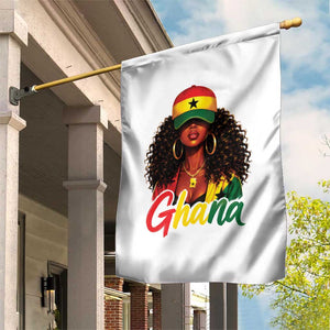 Ghanaian Princess Ghana Flag Melanin Garden Flag Black Girls