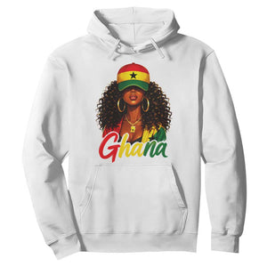 Ghanaian Princess Ghana Flag Melanin Hoodie Black Girls