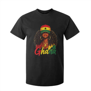 Ghanaian Princess Ghana Flag Melanin T Shirt For Kid Black Girls