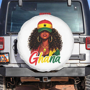 Ghanaian Princess Ghana Flag Melanin Spare Tire Cover Black Girls