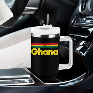 Vintage Ghana Flag Tumbler With Handle Proud Ghanaian Heritage African Pride