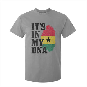 Its In My DNA Ghana T Shirt For Kid Fingerprint Flag Proud Ghanaian Heritage Ghanese Roots