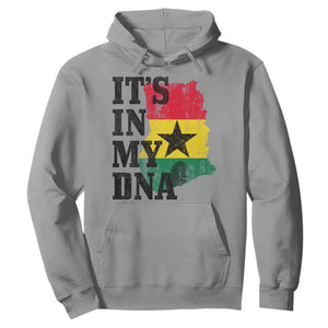 Its In My DNA Ghana Hoodie Proud Ghanaian Heritage Ghanese Roots Vintage Ghana Map Flag