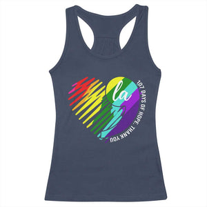107 Days of Hope Thank You Kamala Racerback Tank Top Comma La TS10 Navy Print Your Wear