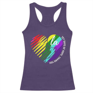 107 Days of Hope Thank You Kamala Racerback Tank Top Comma La TS10 Purple Print Your Wear