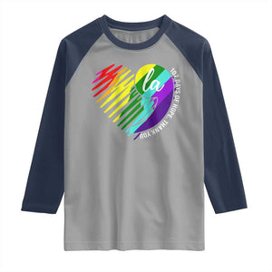 107 Days of Hope Thank You Kamala Raglan Shirt Comma La TS10 Sport Gray Navy Print Your Wear