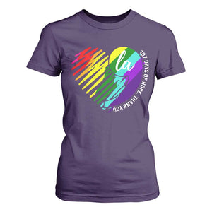 107 Days of Hope Thank You Kamala T Shirt For Women Comma La TS10 Purple Print Your Wear