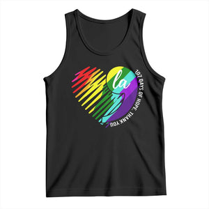 107 Days of Hope Thank You Kamala Tank Top Comma La TS10 Black Print Your Wear