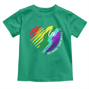 107 Days of Hope Thank You Kamala Toddler T Shirt Comma La TS10 Irish Green Print Your Wear
