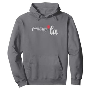 107 Days of Hope Thank You Kamala Hoodie Retro Comma La Kamala Harris 2025 TS10 Charcoal Print Your Wear