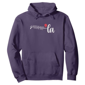 107 Days of Hope Thank You Kamala Hoodie Retro Comma La Kamala Harris 2025 TS10 Purple Print Your Wear