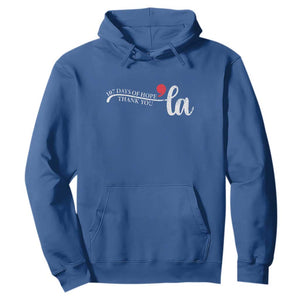 107 Days of Hope Thank You Kamala Hoodie Retro Comma La Kamala Harris 2025 TS10 Royal Blue Print Your Wear