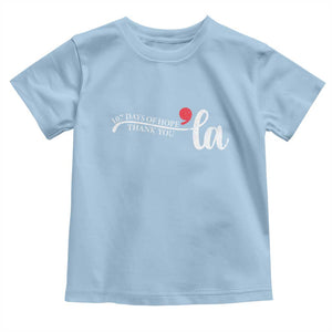 107 Days of Hope Thank You Kamala Toddler T Shirt Retro Comma La Kamala Harris 2025 TS10 Light Blue Print Your Wear