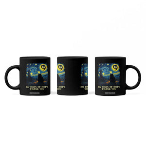 107 Days of Hope Thank You Kamala Coffee Mug Cat Starry Night Van Gogh Comma La Harris TS10 Print Your Wear