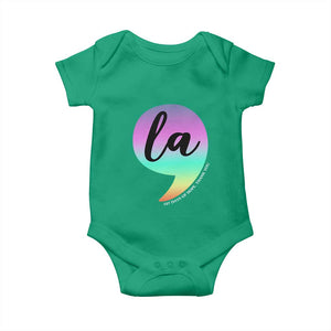107 Days of Hope Thank You Kamala Baby Onesie Comma La Kamala Harris TS10 Irish Green Print Your Wear