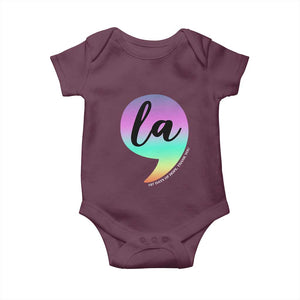 107 Days of Hope Thank You Kamala Baby Onesie Comma La Kamala Harris TS10 Maroon Print Your Wear