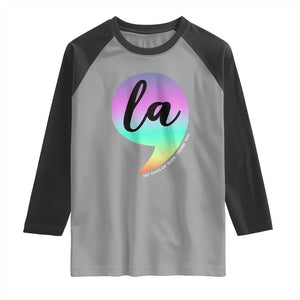 107 Days of Hope Thank You Kamala Raglan Shirt Comma La Kamala Harris TS10 Sport Gray Black Print Your Wear