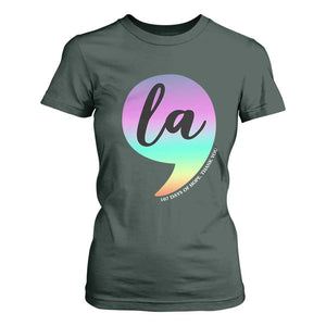 107 Days of Hope Thank You Kamala T Shirt For Women Comma La Kamala Harris TS10 Dark Forest Green Print Your Wear