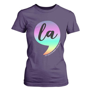 107 Days of Hope Thank You Kamala T Shirt For Women Comma La Kamala Harris TS10 Purple Print Your Wear
