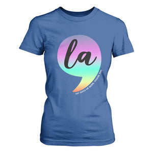 107 Days of Hope Thank You Kamala T Shirt For Women Comma La Kamala Harris TS10 Royal Blue Print Your Wear