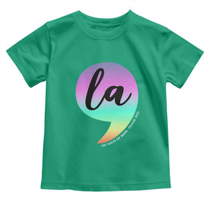 107 Days of Hope Thank You Kamala Toddler T Shirt Comma La Kamala Harris TS10 Irish Green Print Your Wear