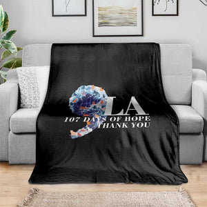 107 Days of Hope Thank You Kamala Throw Blanket The Great Wave Kanagawa Japanese Cat TS10 Print Your Wear