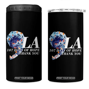 107 Days of Hope Thank You Kamala 4 in 1 Can Cooler Tumbler The Great Wave Kanagawa Japanese Cat TS10 One Size: 16 oz Black Print Your Wear