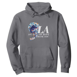 107 Days of Hope Thank You Kamala Hoodie The Great Wave Kanagawa Japanese Cat TS10 Charcoal Print Your Wear