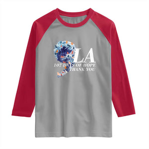 107 Days of Hope Thank You Kamala Raglan Shirt The Great Wave Kanagawa Japanese Cat TS10 Sport Gray Red Print Your Wear