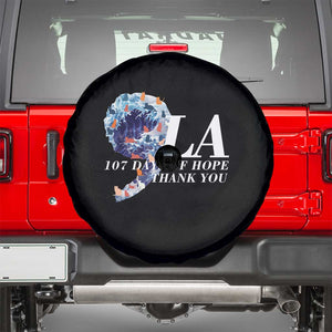 107 Days of Hope Thank You Kamala Spare Tire Cover The Great Wave Kanagawa Japanese Cat TS10 Black Print Your Wear