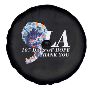 107 Days of Hope Thank You Kamala Spare Tire Cover The Great Wave Kanagawa Japanese Cat TS10 Print Your Wear