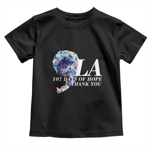 107 Days of Hope Thank You Kamala Toddler T Shirt The Great Wave Kanagawa Japanese Cat TS10 Black Print Your Wear