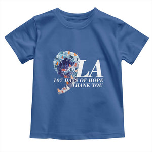 107 Days of Hope Thank You Kamala Toddler T Shirt The Great Wave Kanagawa Japanese Cat TS10 Royal Blue Print Your Wear