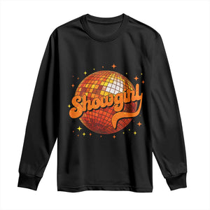 Showgirl Long Sleeve Shirt Orange Show Girl Concert Country Music Fan Gift TS10 Black Print Your Wear