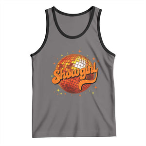 Showgirl Tank Top Orange Show Girl Concert Country Music Fan Gift TS10 Deep Heather Black Print Your Wear