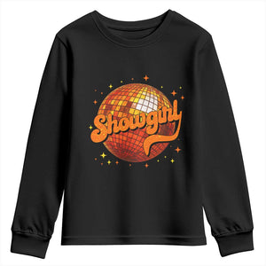 Showgirl Youth Sweatshirt Orange Show Girl Concert Country Music Fan Gift TS10 Black Print Your Wear
