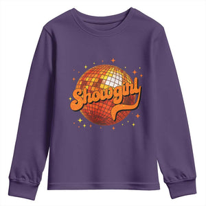 Showgirl Youth Sweatshirt Orange Show Girl Concert Country Music Fan Gift TS10 Purple Print Your Wear