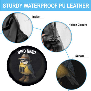 Bird Nerd Spare Tire Cover Funny Birding Bird Lover Watcher Twitcher TS10 Print Your Wear