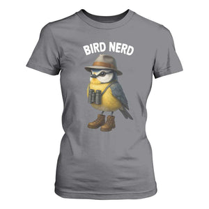 Bird Nerd T Shirt For Women Funny Birding Bird Lover Watcher Twitcher TS10 Charcoal Print Your Wear